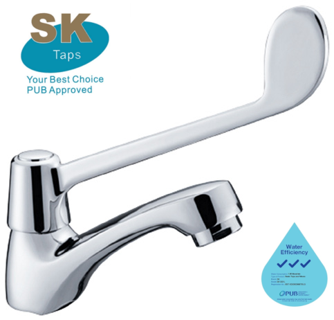 SK Taps Long Lever Basin Tap for Handicapped Toilet 1201L